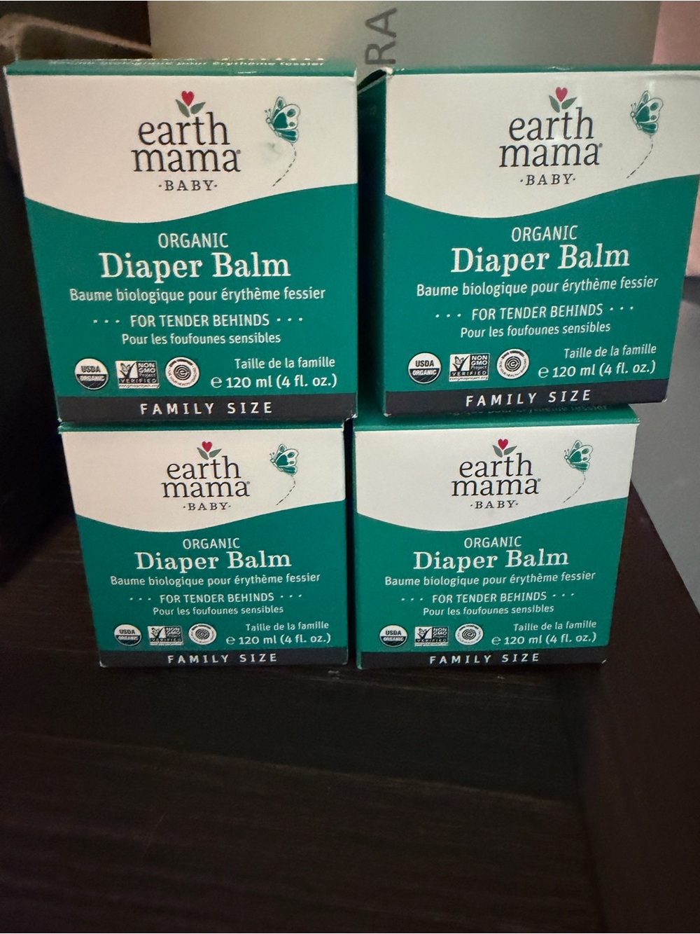 Earth Mama Diaper Balm Set of 4